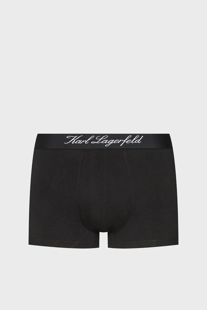 Мужские черные боксеры (3 шт) HOTEL KARL TRUNK SET 5