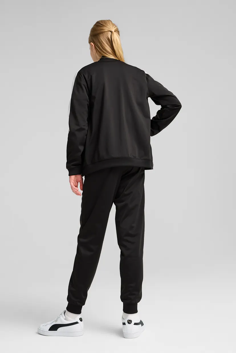 Детский черный спортивный костюм (кофта, брюки) Poly Baseball Suit Youth 3