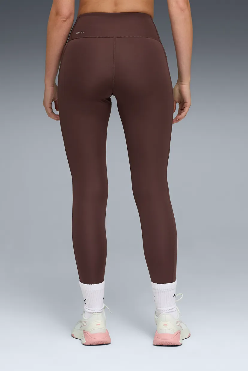 Жіночі коричневі тайтси TAD ESSENTIALS 7/8 Tigths Women 3