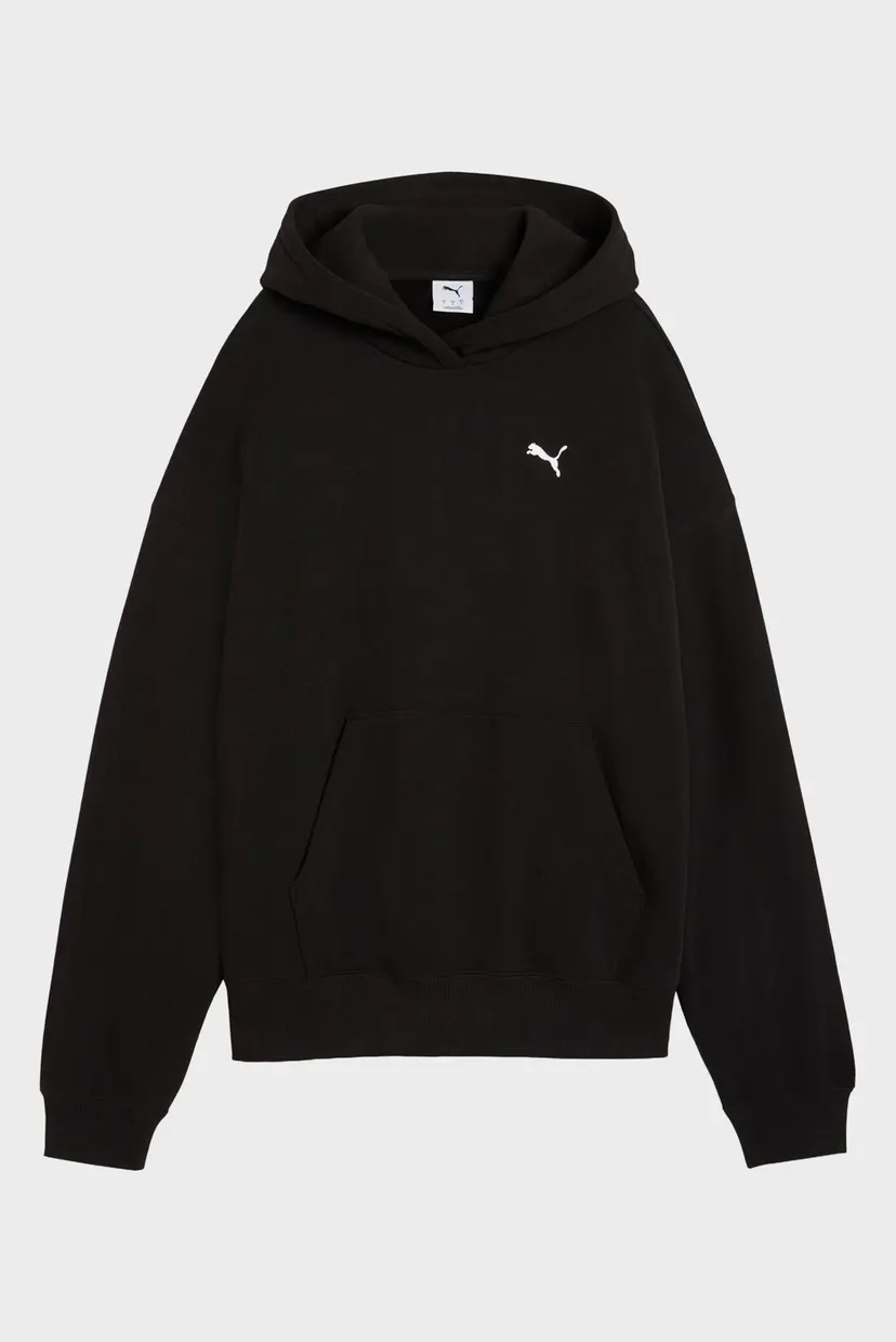 Женское черное худи HER Oversized Hoodie Women 4