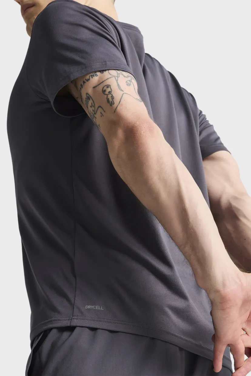 Чоловіча сіра футболка TAD ESSENTIALS Solid Cat Tee Men 5