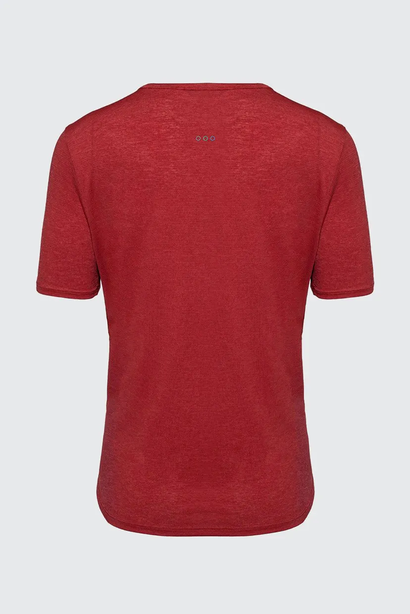 Женская красная футболка STOPWATCH SHORT SLEEVE 2