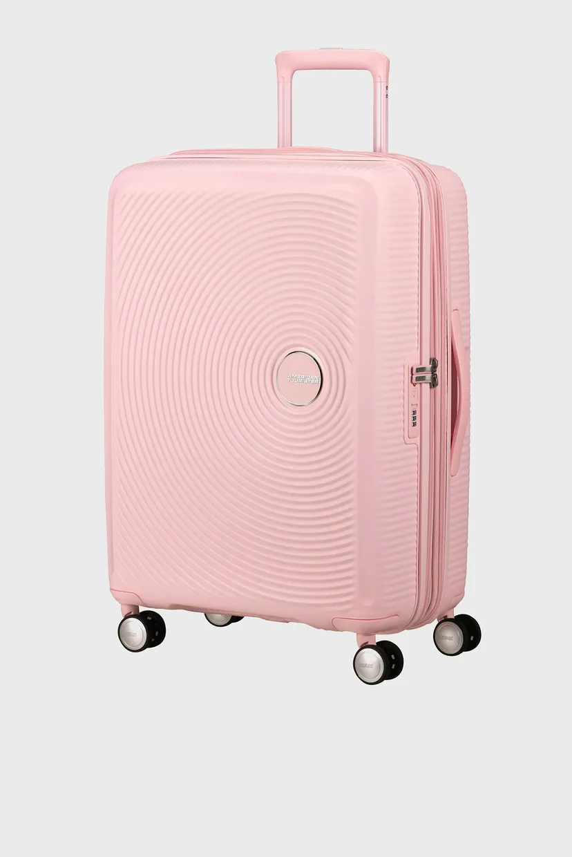 Рожева валіза 67 см SOUNDBOX PASTEL PINK 3