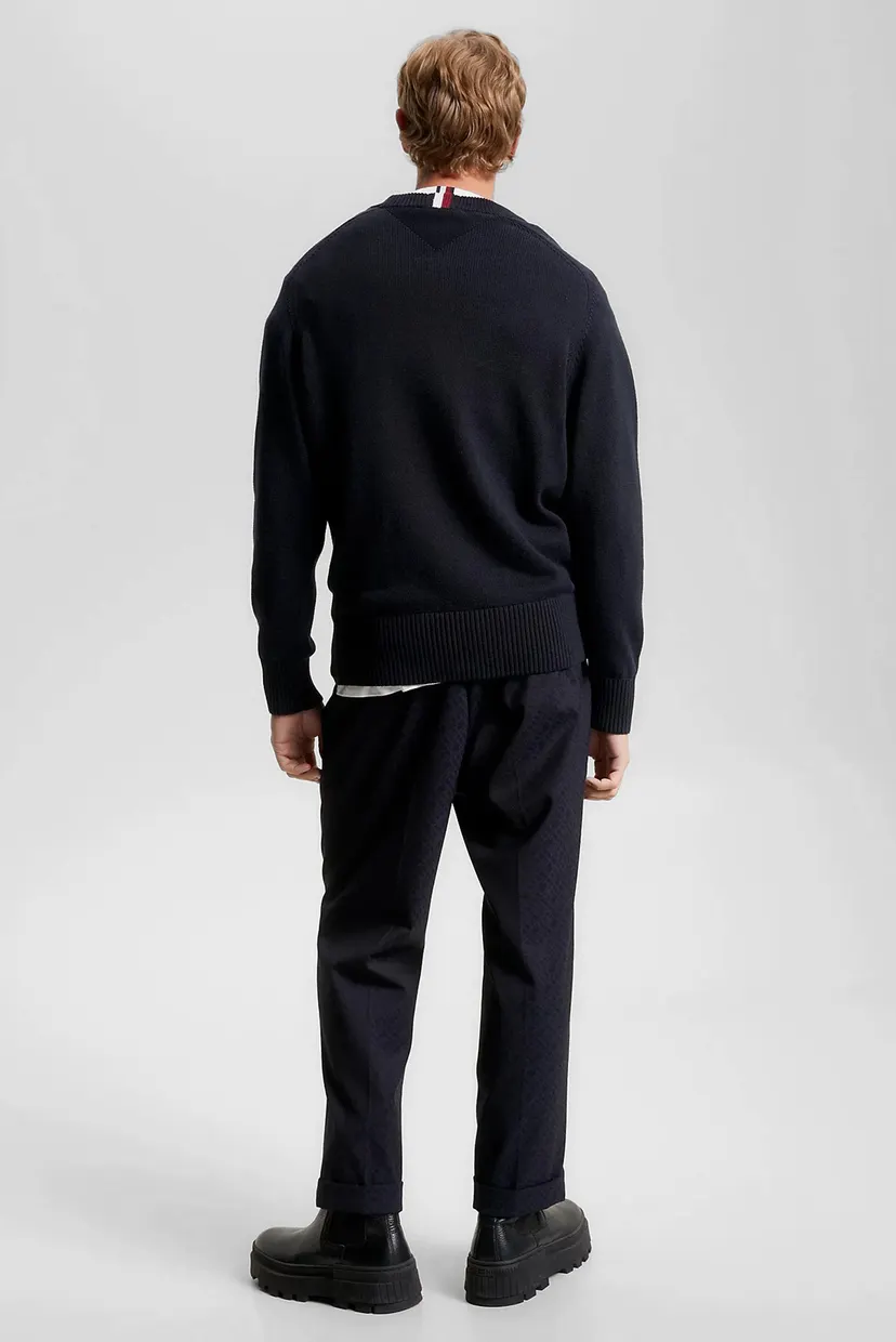Мужской темно-синий свитшот MONOTYPE CHUNKY COTTON C NK 3