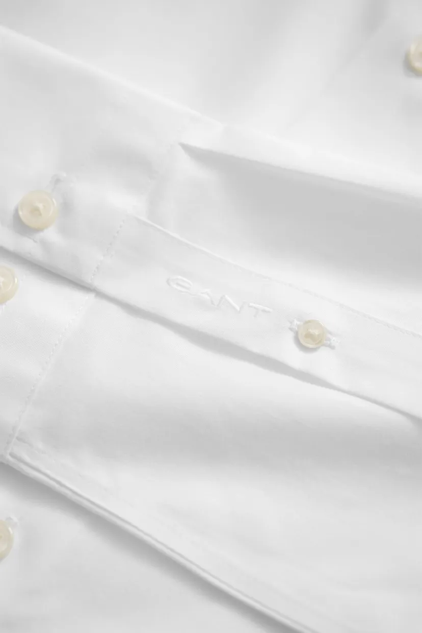 Чоловіча біла сорочка SLIM POPLIN STRETCH 3