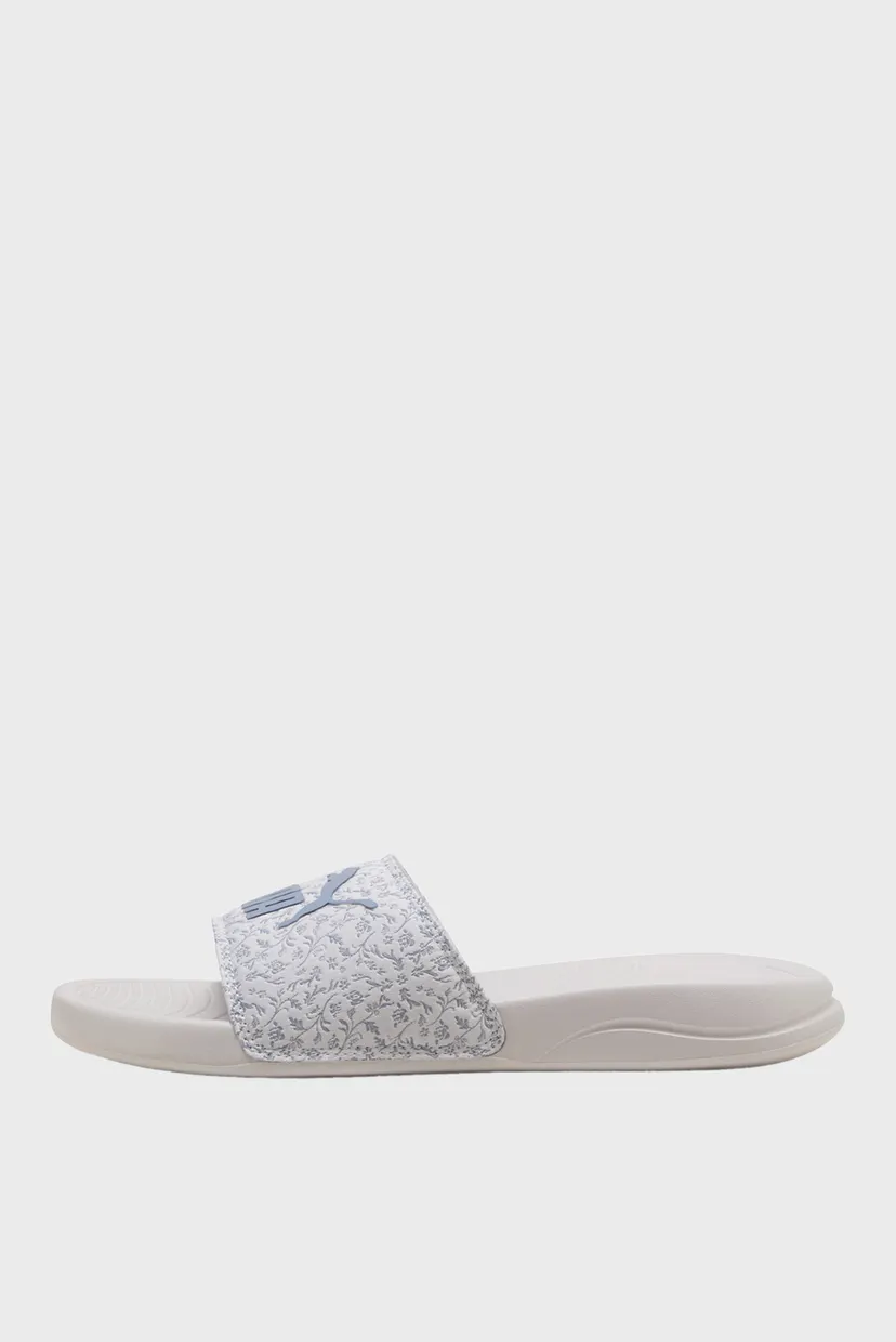 Жіночі білі слайдери Popcat 20 Fleurs de Provence Sandals Women 3