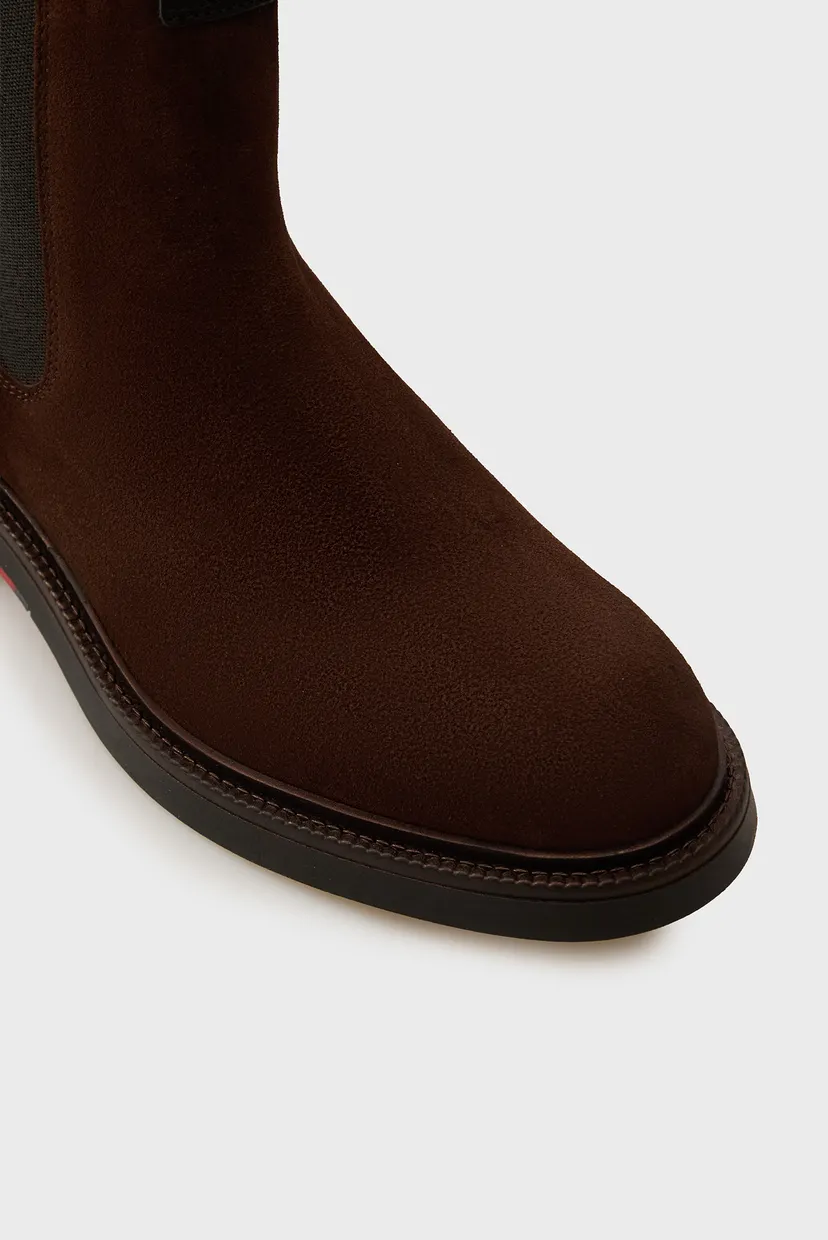 Чоловічі коричневі замшеві челсі COMFORT 5