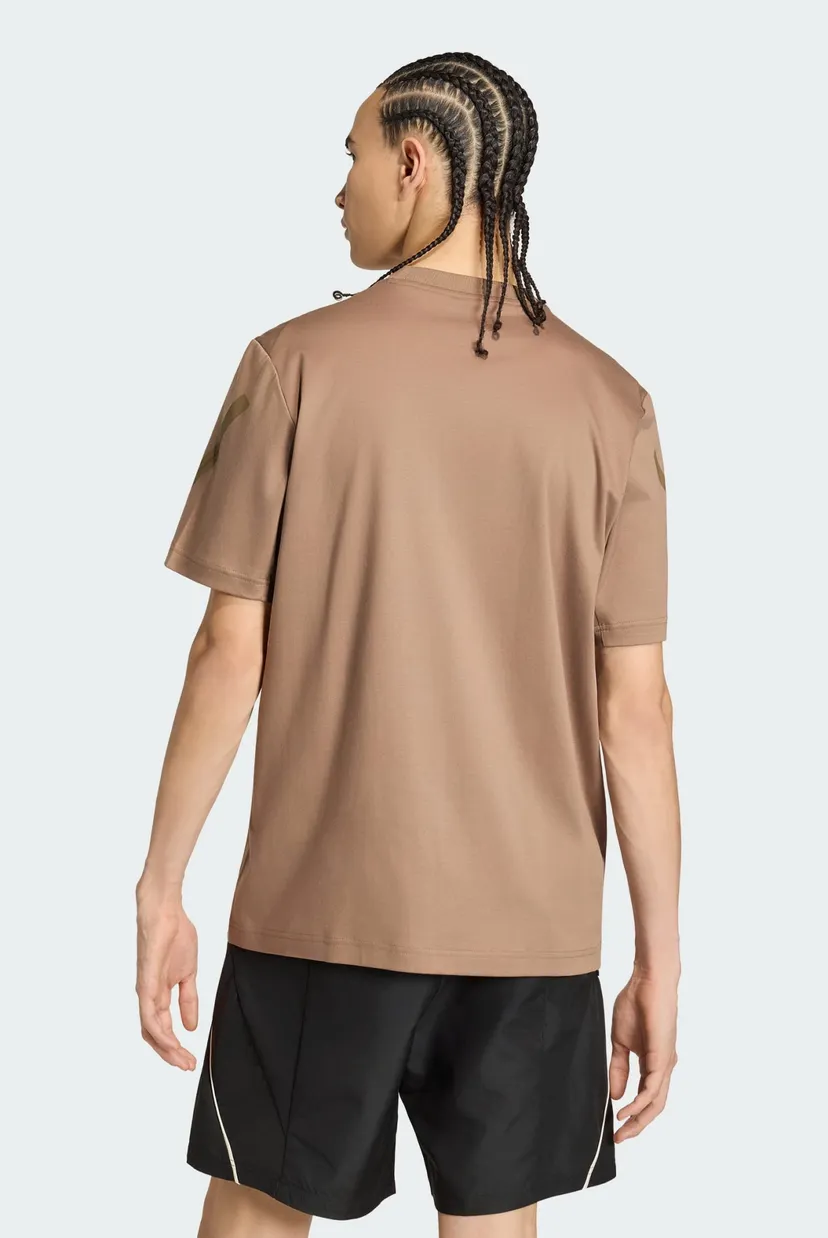 Мужская коричневая футболка ADIDAS Z.N.E. 3