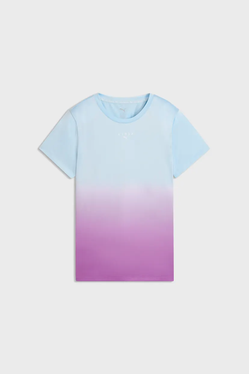 Женская голубая футболка PUMA x HYROX Graphic Tee Women 4