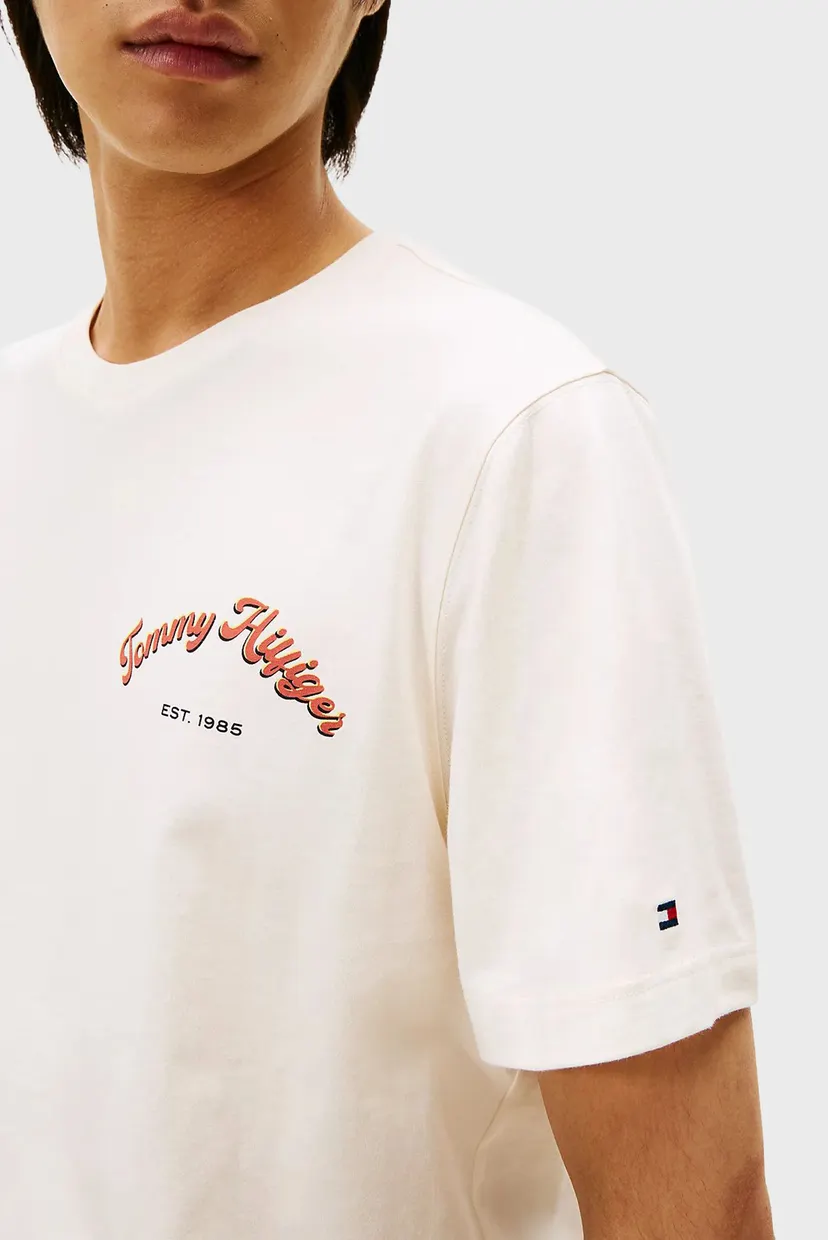 Чоловіча біла футболка GRAPHIC TEE 4