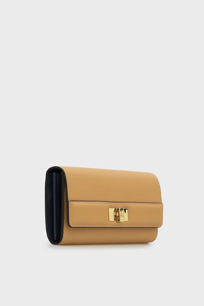 Женский бежевый кошелек MODERN LARGE FLAP 3