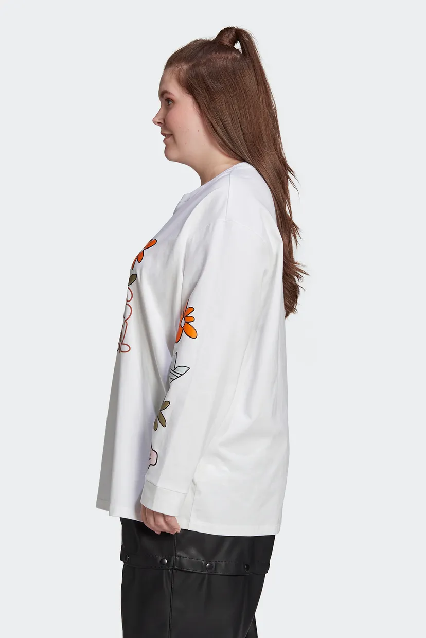 Лонгслів Always Original Graphic (Plus Size) adidas HF2074 — MD