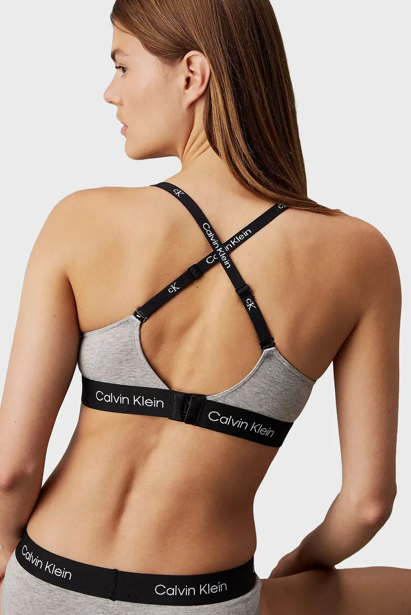Жіночий сірий бюстгальтер LGHT LINED BRALETTE 4