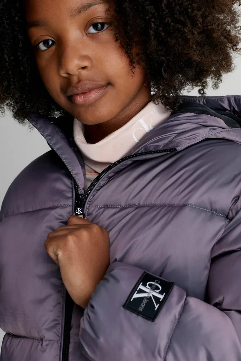 Детская фиолетовая куртка HYPER TWO TONE PADDED BOMBER 4