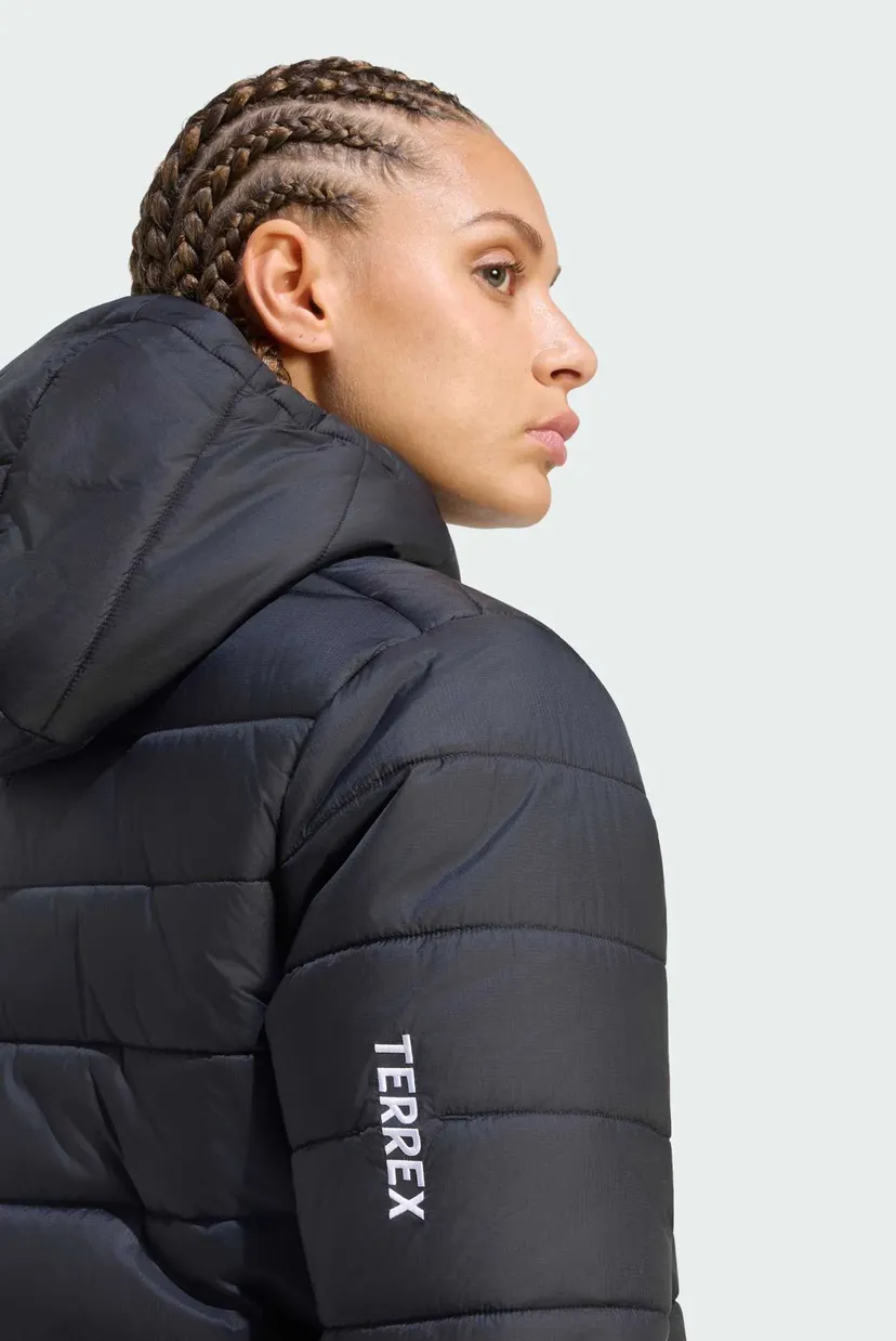 Жіноча чорна куртка Terrex Multi Essentials CLIMAWARM Insulated Hooded 5