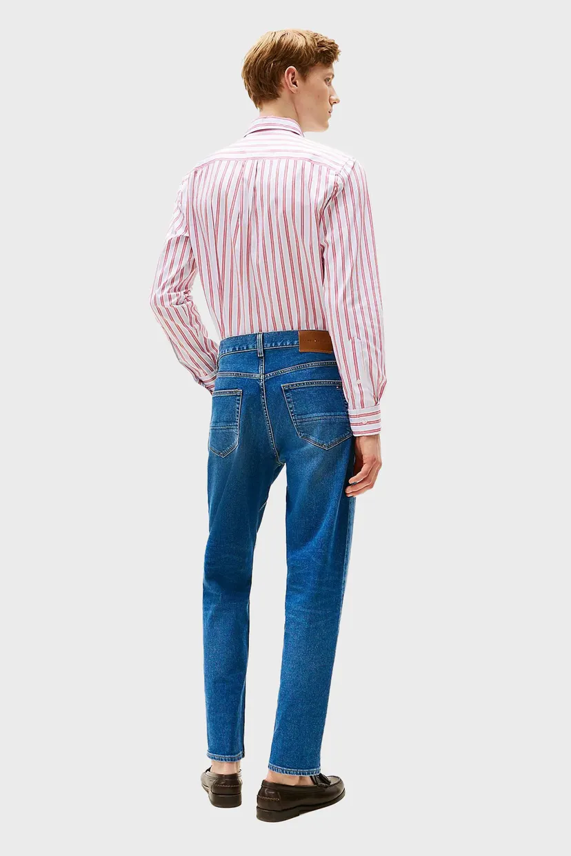 Мужские синие джинсы TAPERED HARLEM 3