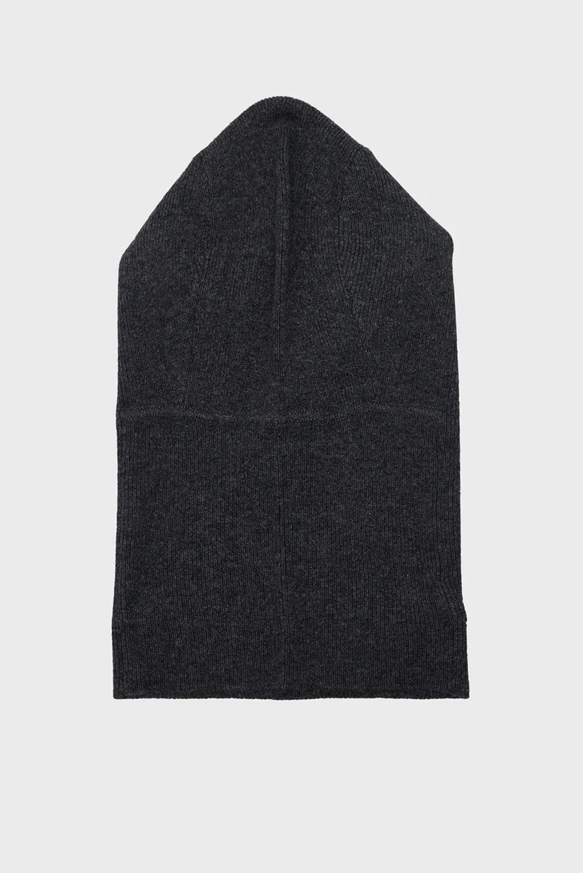 Женская серая шерстяная балаклава LOUNGEWEAR BALACLAVA 3