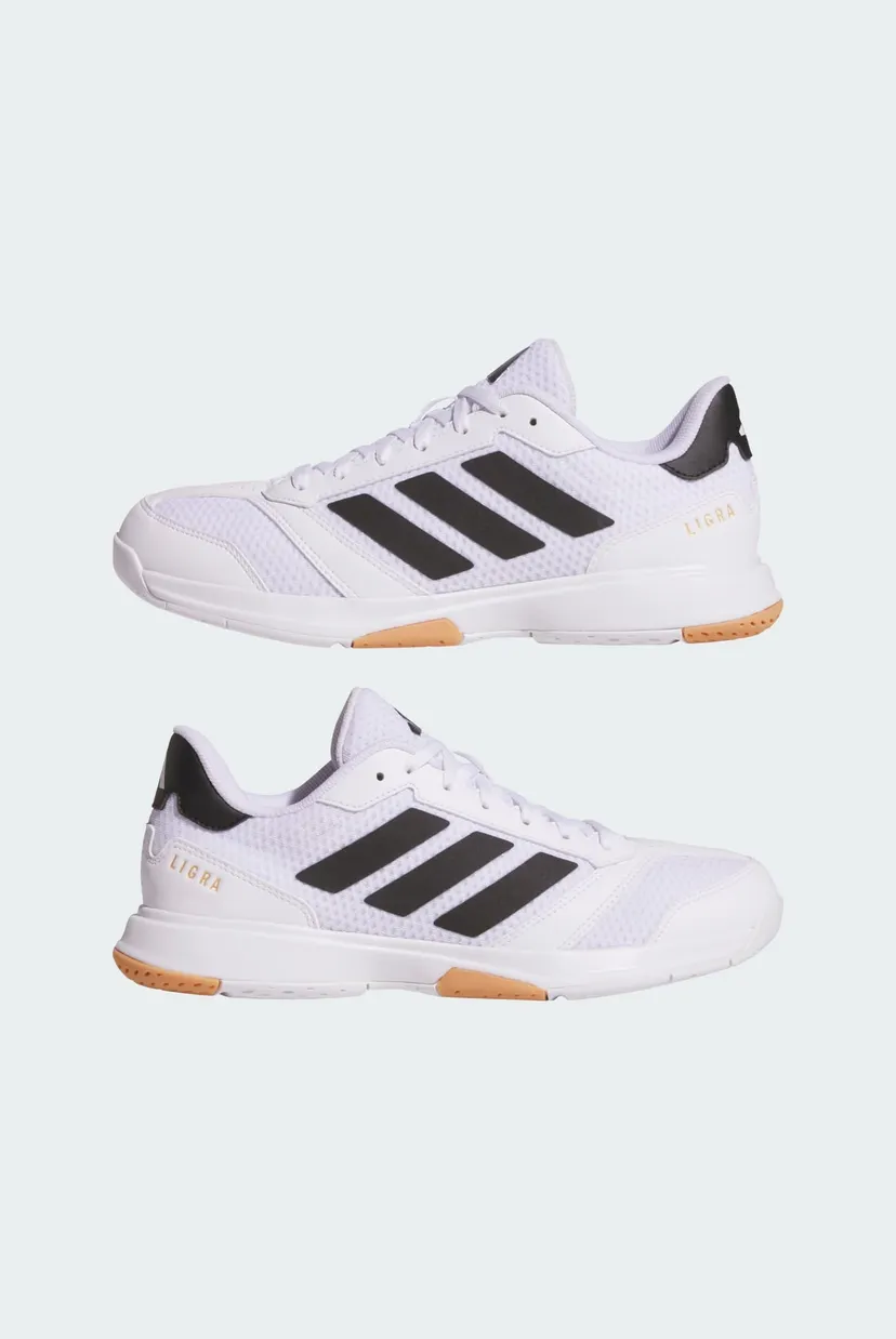 Женские белые кроссовки Ligra 8 Indoor 7