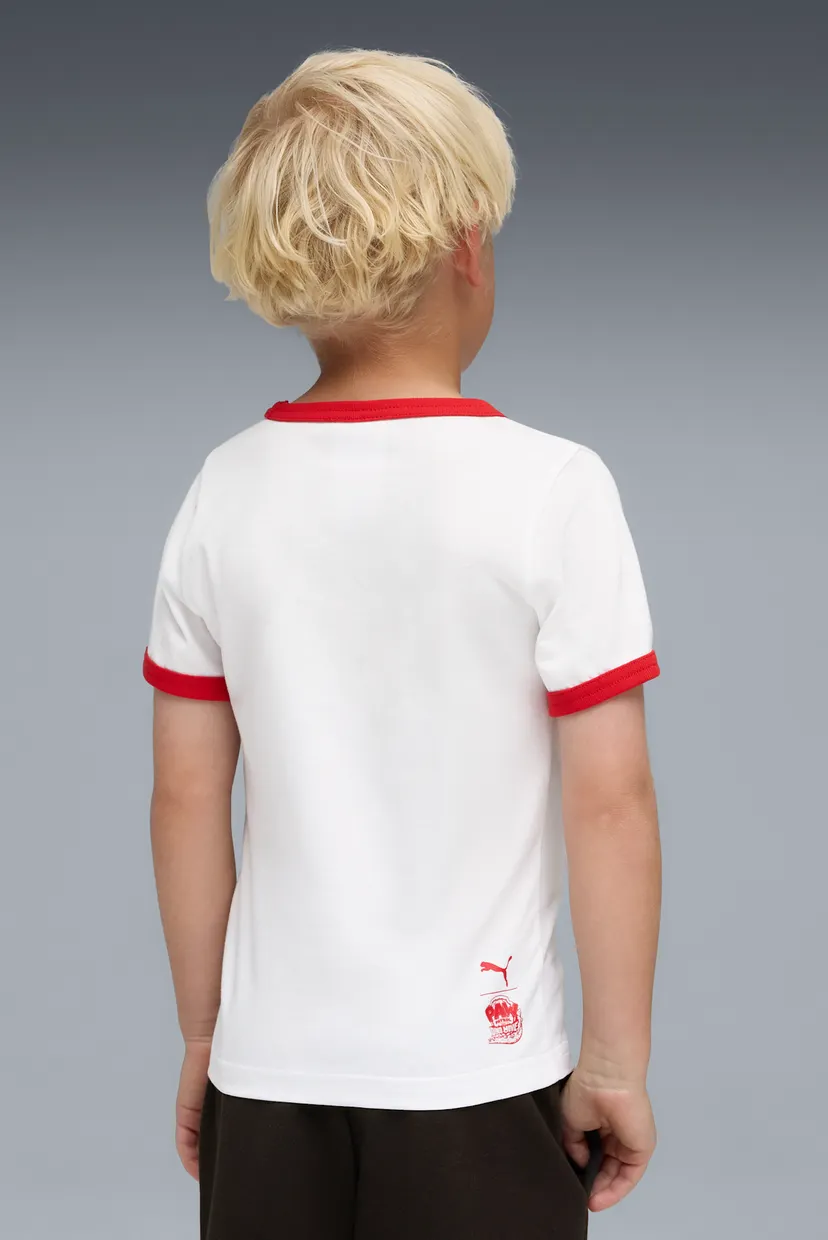 Детская белая футболка PUMA x PAW PATROL Ringer Tee Kids 3