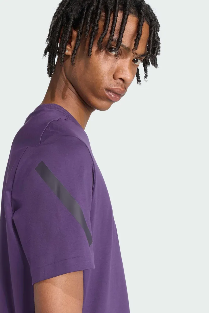 Чоловіча фіолетова футболка adidas Z.N.E. 5