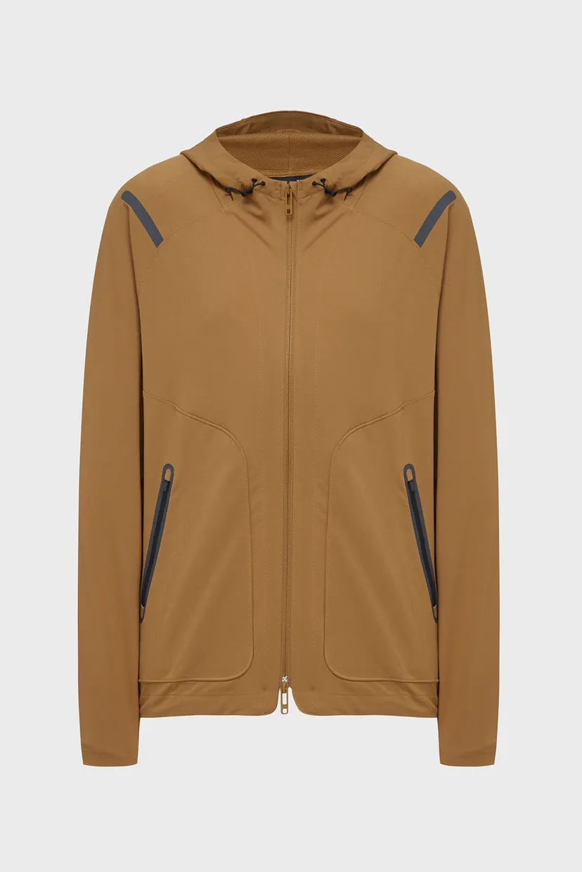 Чоловіча коричнева вітровка UA Unstoppable Jacket 8