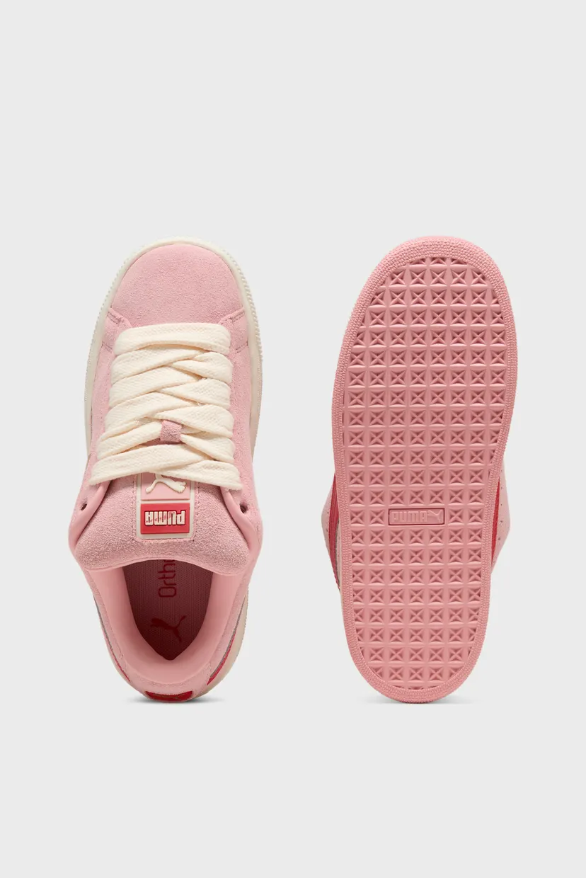 Детские розовые замшевые сникерсы Suede XL Youth Sneakers 4