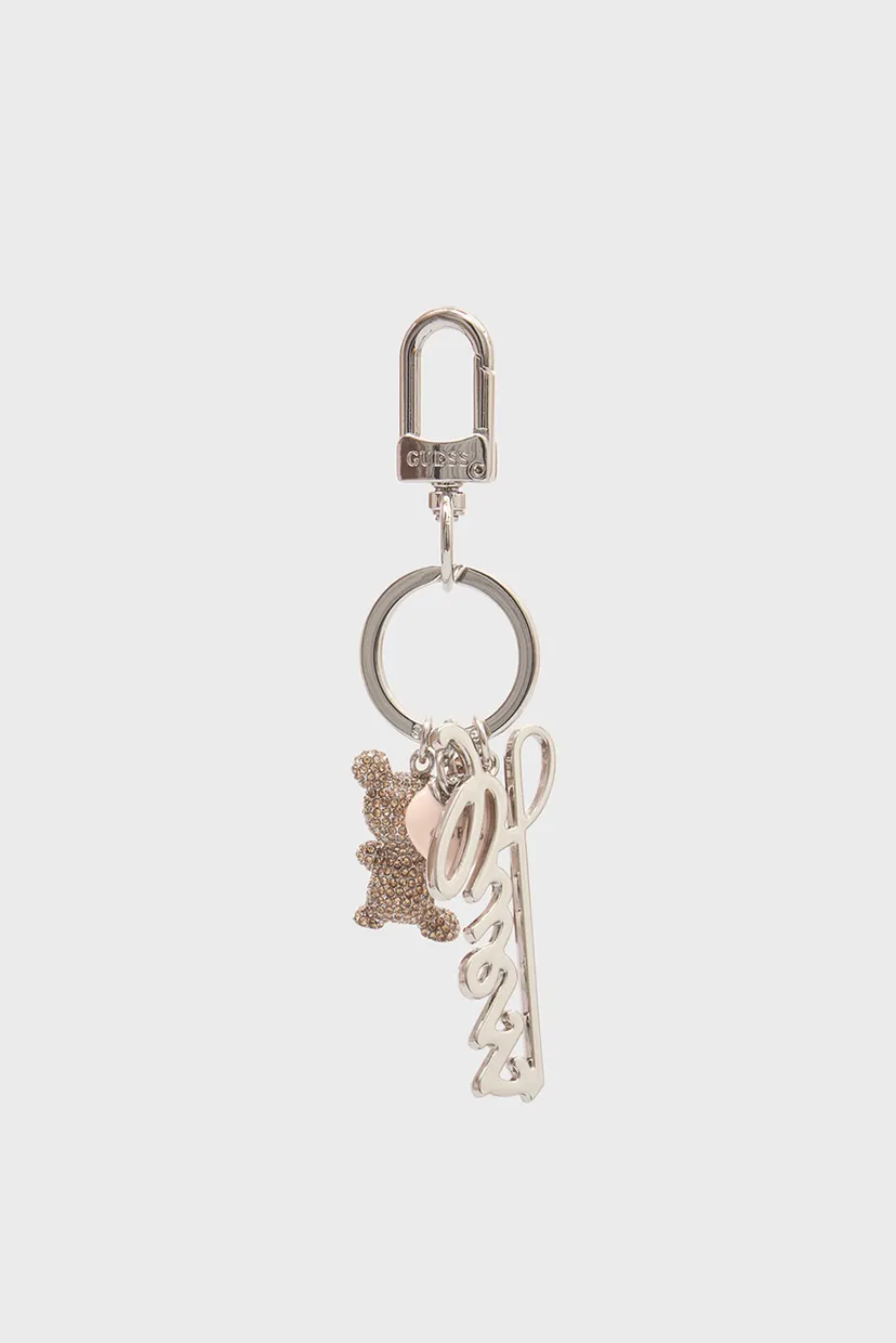 Женский серебристый брелок KEYRING 3