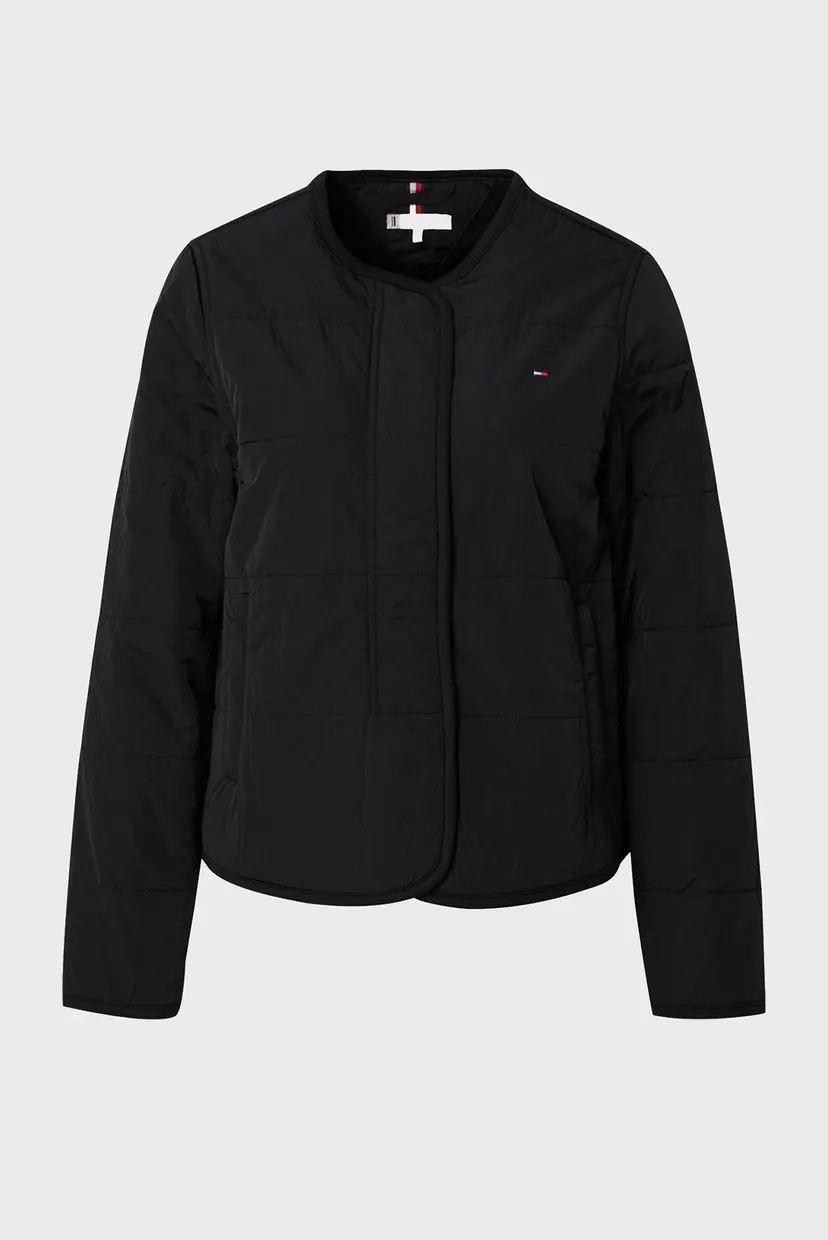 Жіноча чорна куртка JERSEY LINED JACKET 4