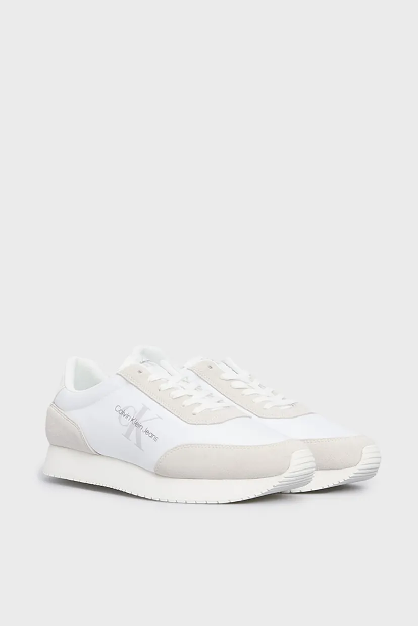 Чоловічі білі кросівки RETRO RUNNER LOW LACEUP SU-NY ML 3