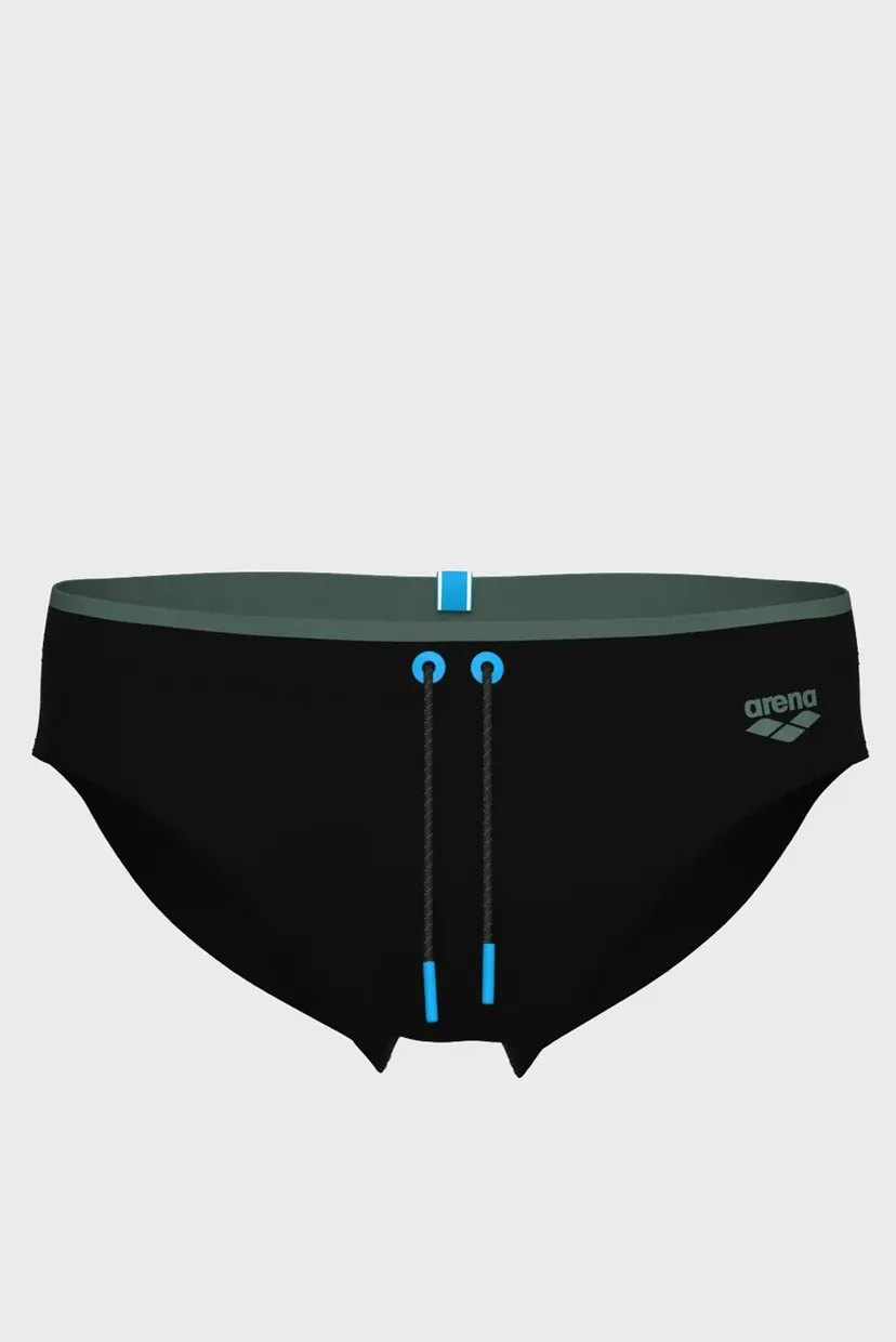 Чоловічі чорні плавки SOLID SWIM BRIEFS 3