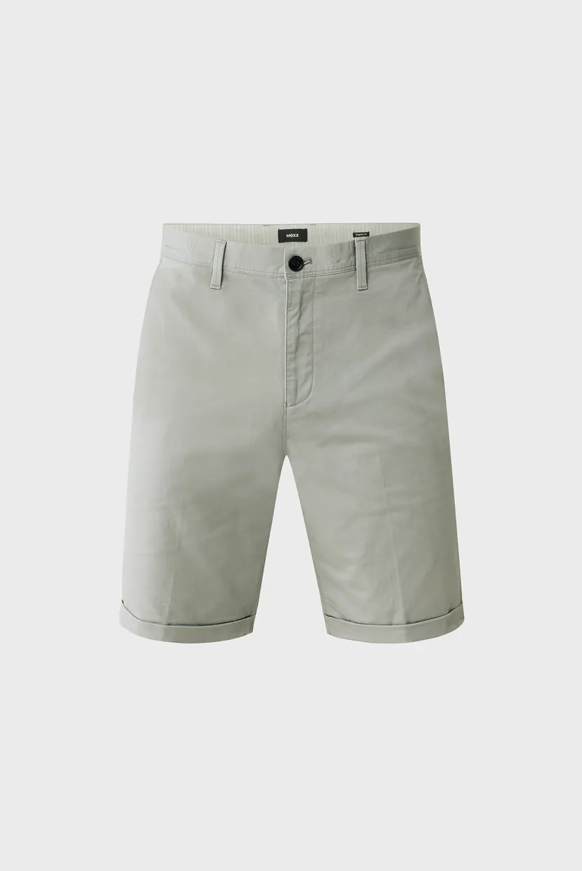 Чоловічі оливкові шорти CRAIG Garment dye chino shorts 5
