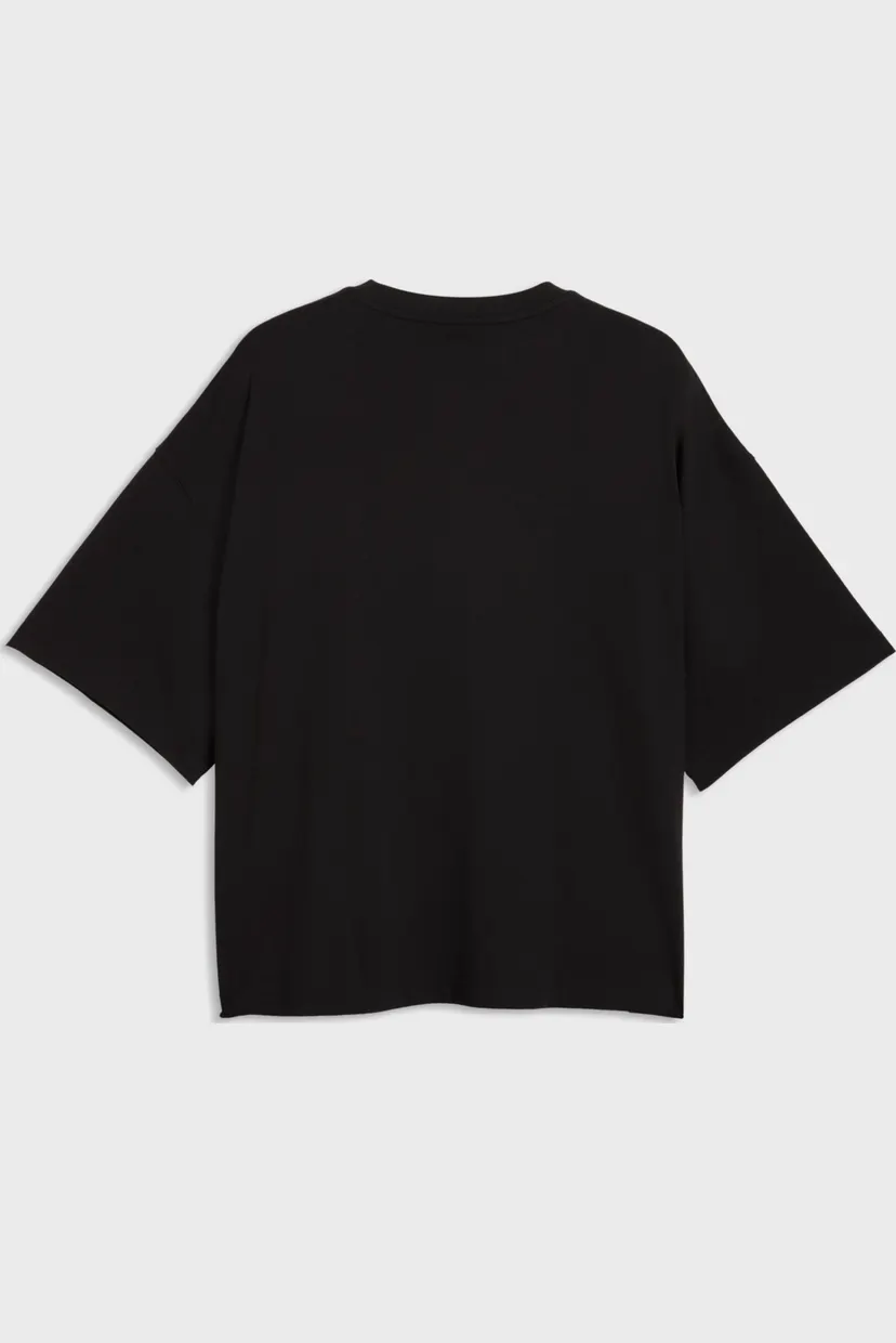 Мужская черная футболка Essentials Oversized Tee Men 5