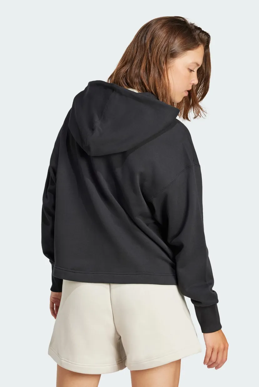 Жіноче чорне худі ALL SZN French Terry Loose 3