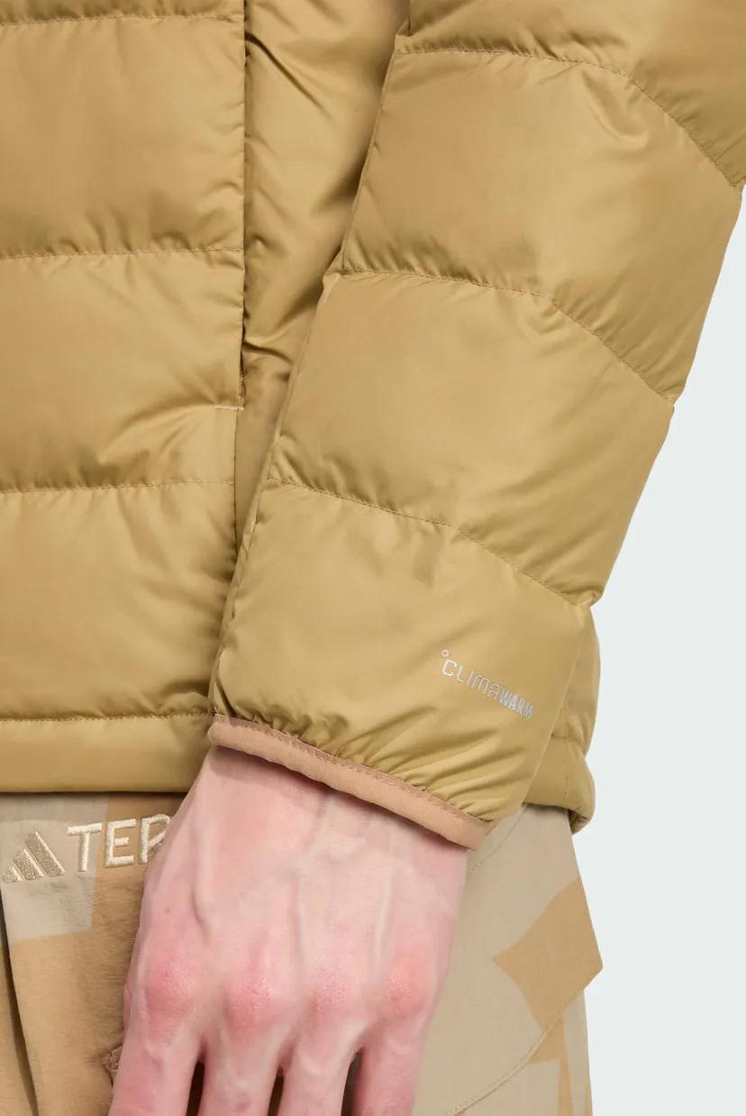 Чоловічий гірчичний пуховик Terrex Multi Light CLIMAWARM Hooded 4