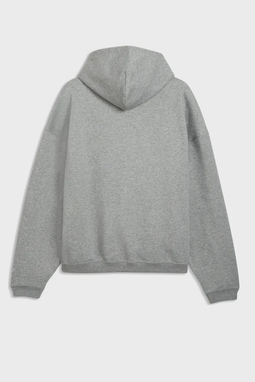 Мужское серое худи Fundamentals Fleece Relaxed Basketball Hoodie Men 5