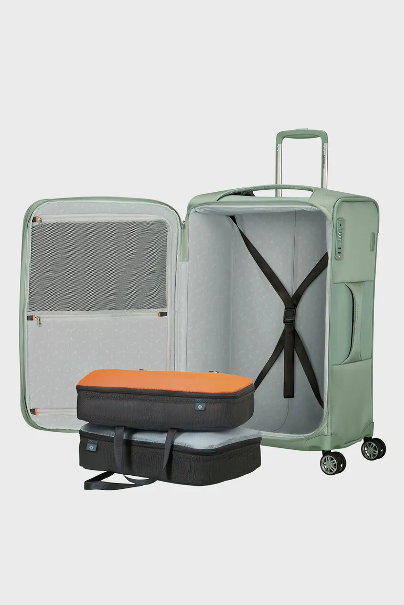 Мятный чемодан 67 см RE-LITE 6