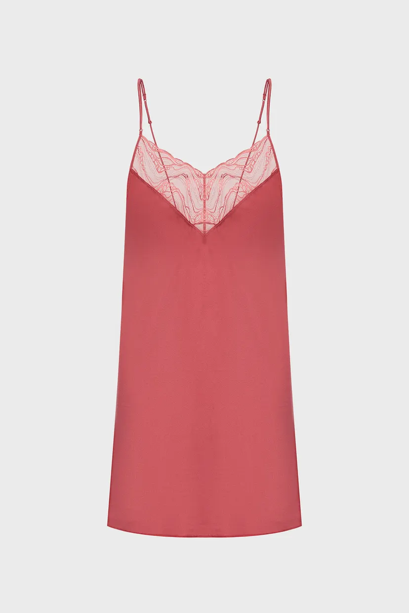 Жіноча рожева нічна сорочка CHEMISE 7