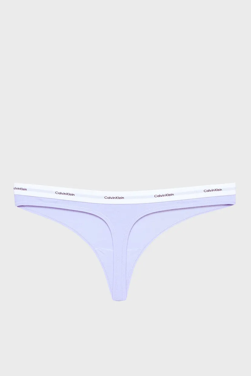 Женские голубые трусики THONG 8
