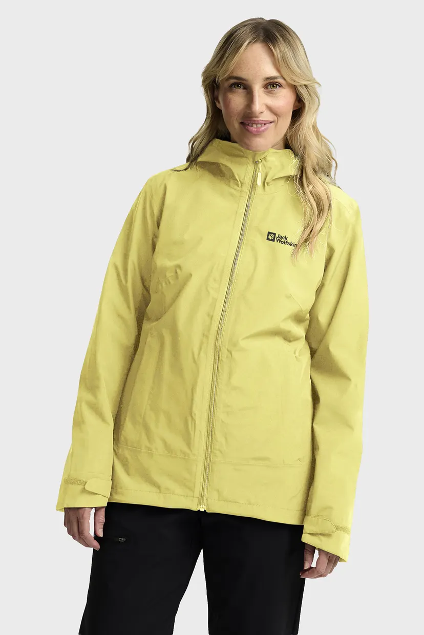 Женская желтая куртка 3в1 MOONRISE 3IN1 JKT W 4