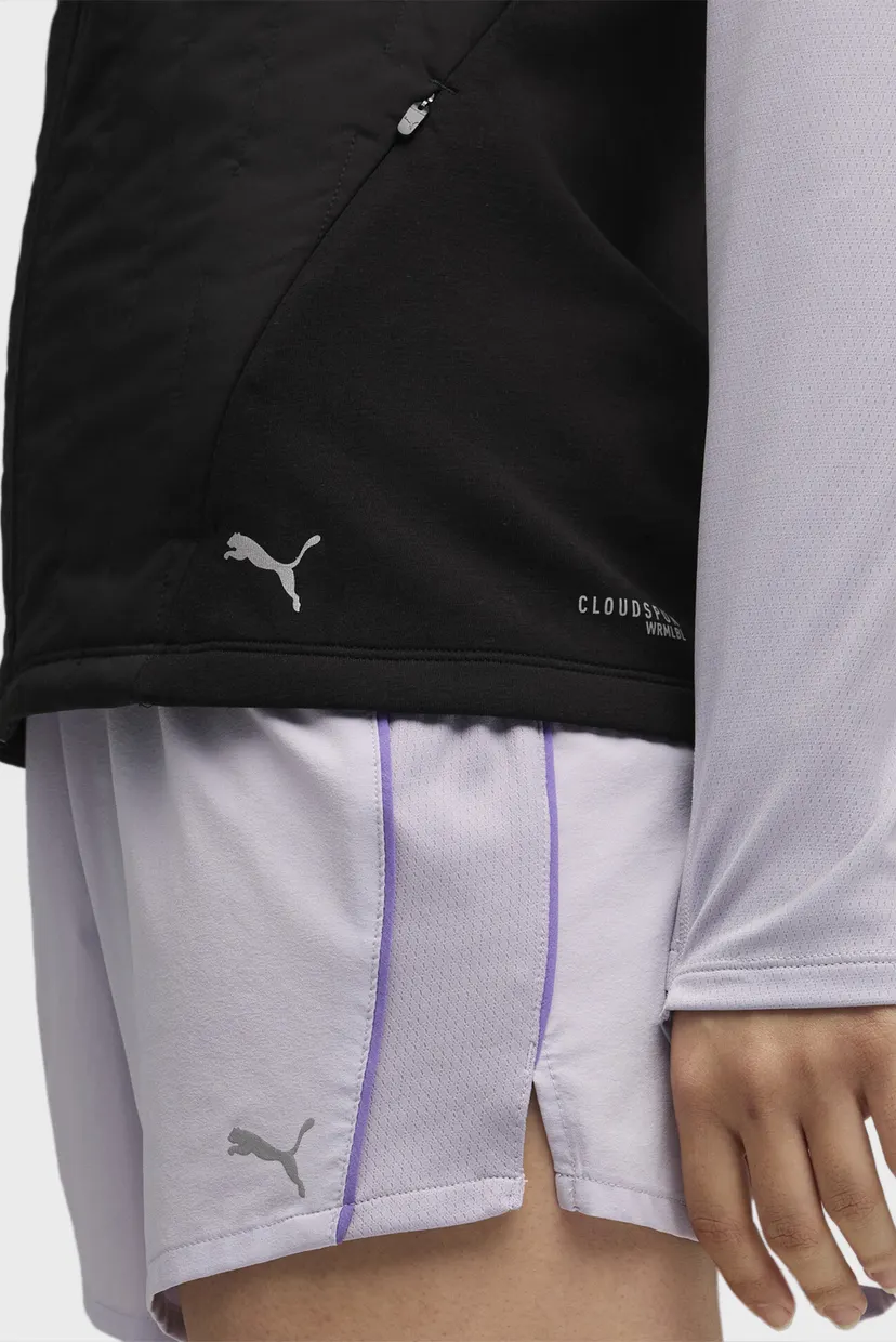 Женский черный жилет PUMA RUN CLOUDSPUN WRMLBL Vest Women 5