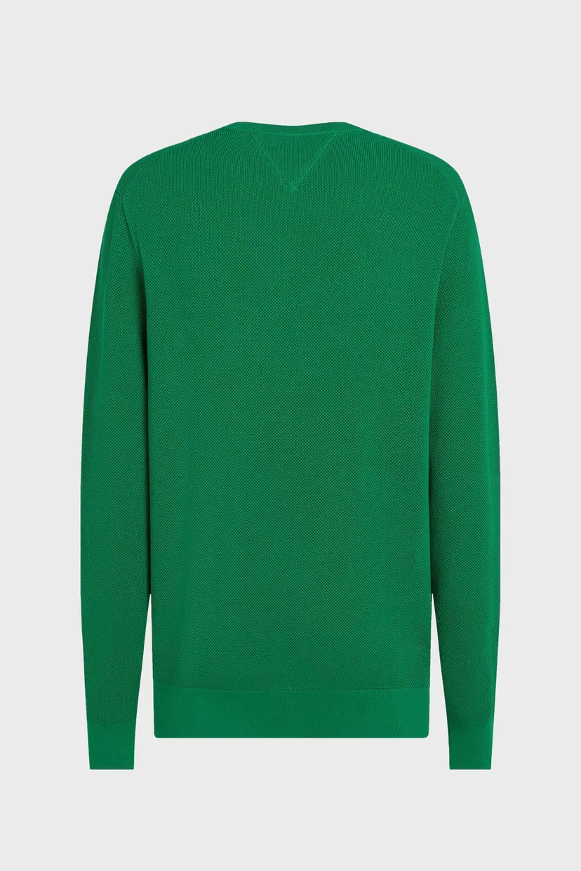 Чоловічий зелений джемпер ESSENTIAL STRUCTURE CREW NECK 7