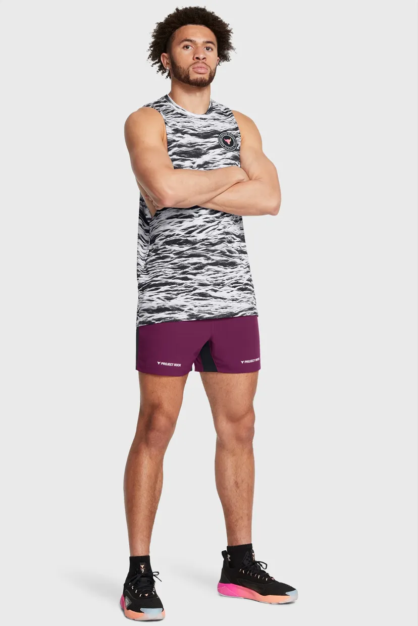 Мужские фиолетовые шорты Pjt Rock Ultimate 5 Training Short Under