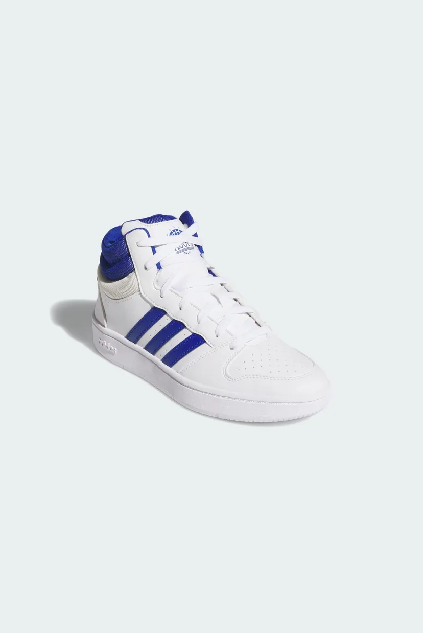 Белые кроссовки HOOPS MID CLASSIC 4