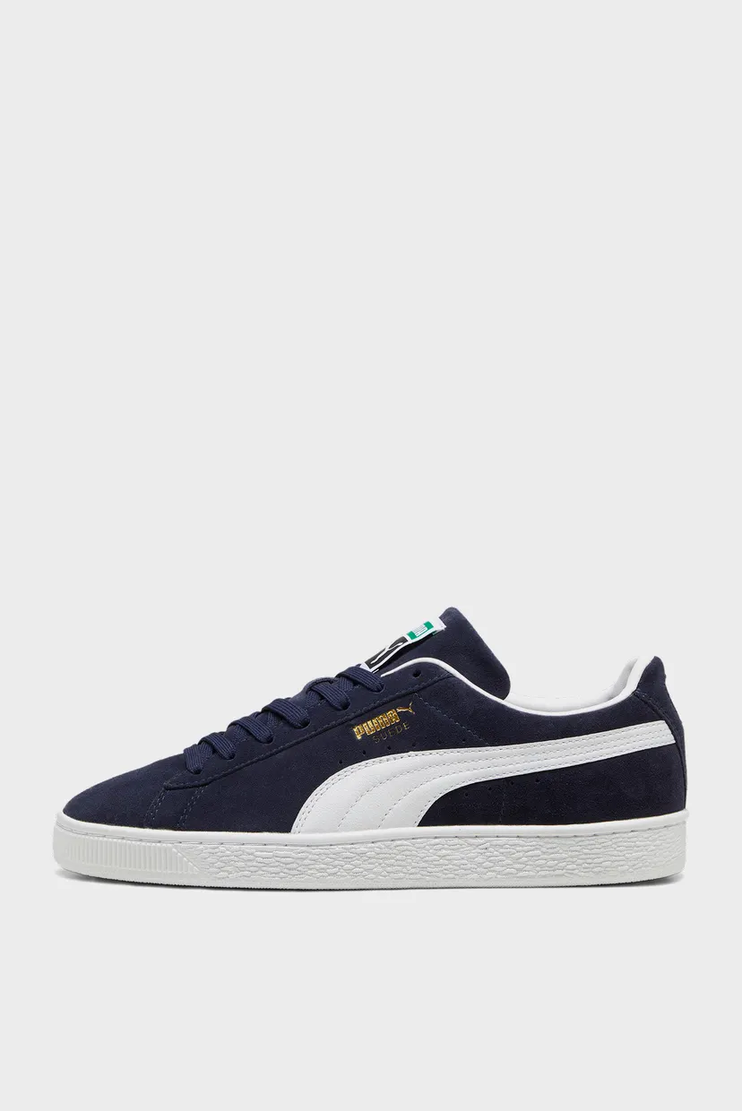 Темно-сині замшеві снікерси Suede Classic Sneakers Unisex 3