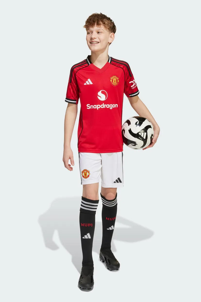 Дитяча червона футболка Manchester United 25/26 Home Kids 3