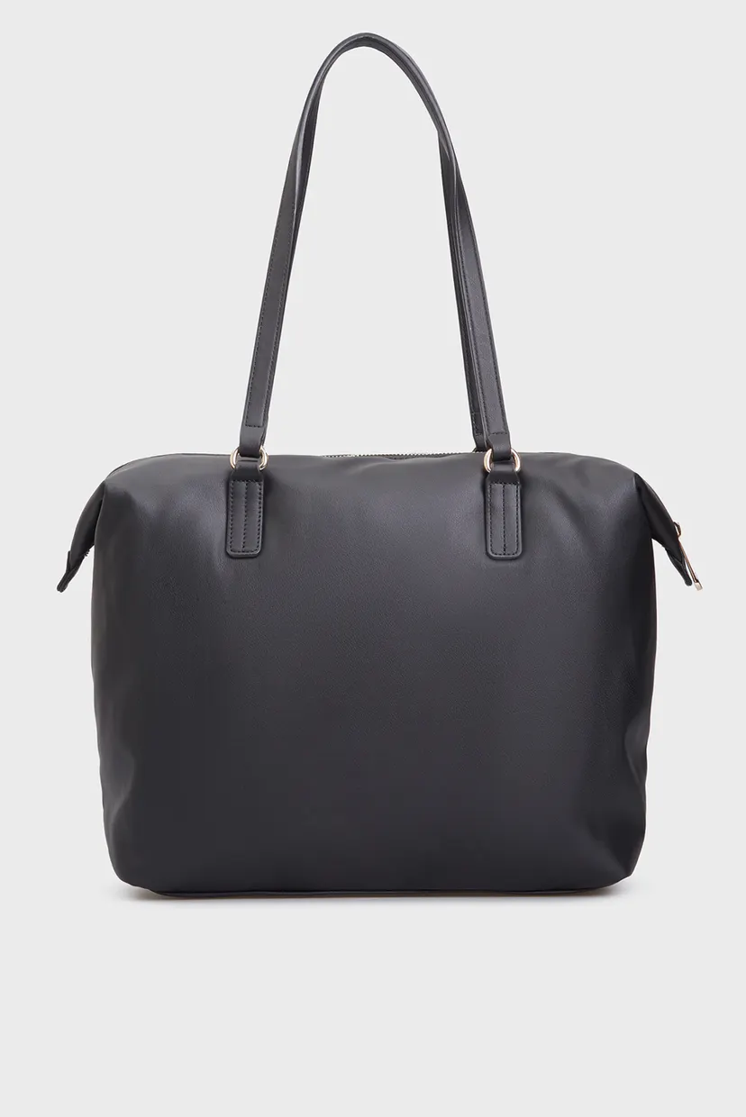 Жіноча чорна сумка POPPY REFORM TOTE 4