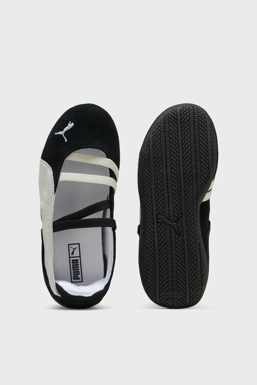 Дитячі чорні замшеві балетки Speedcat Ballet Flats Kids 4