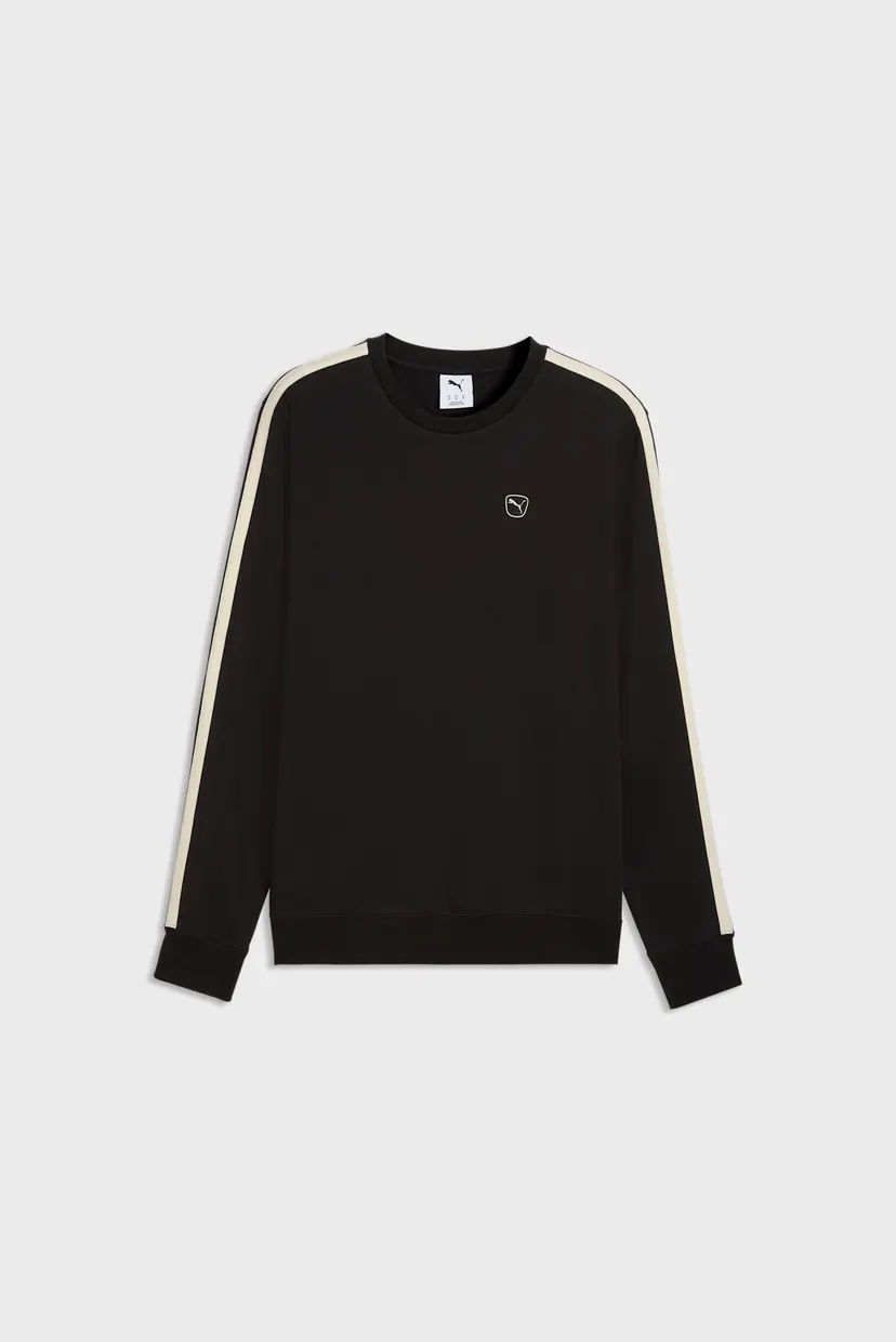 Мужской черный свитшот Essentials Elevated Crew Sweatshirt Men 4