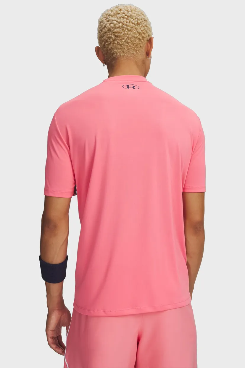 Чоловіча рожева футболка UA Tech Sport Short Sleeve 3