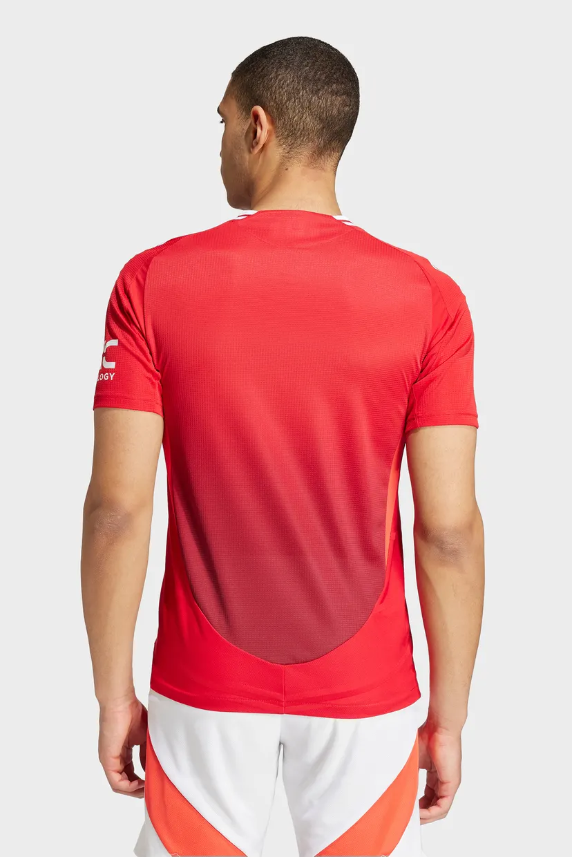 Чоловіча червона футболка Manchester United 24/25 Home Authentic 3